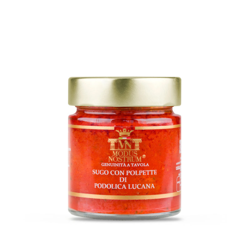 Sugo con Polpette di Podolica Lucana 220g