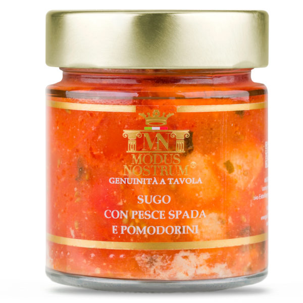 Sugo con Pesce Spada e Pomodorini 220g