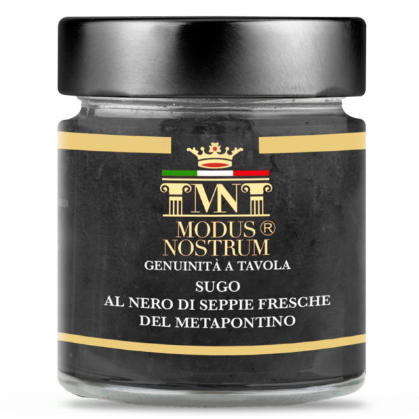 Sugo al Nero di Seppie Fresche del Metapontino 220g