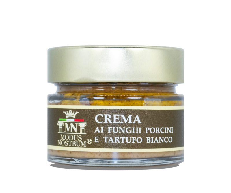 Crema ai Funghi Porcini e Tartufo Bianco 100g